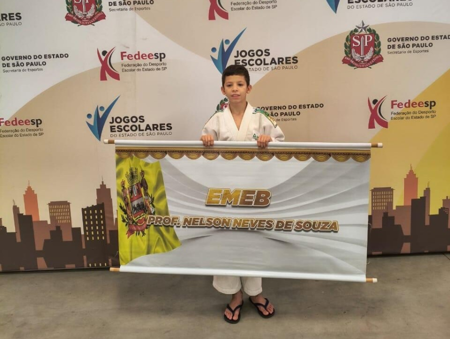 Deficiente visual, judoca de Mogi Mirim brilha na seletiva dos Jogos Escolares Paralímpicos